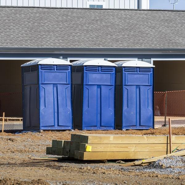 job site portable toilets services our portable toilets on job sites once a week, but can also provide additional servicing if needed